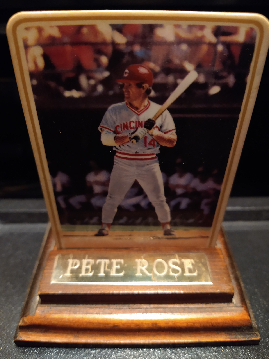 Pete Rose Baseball Card Stand