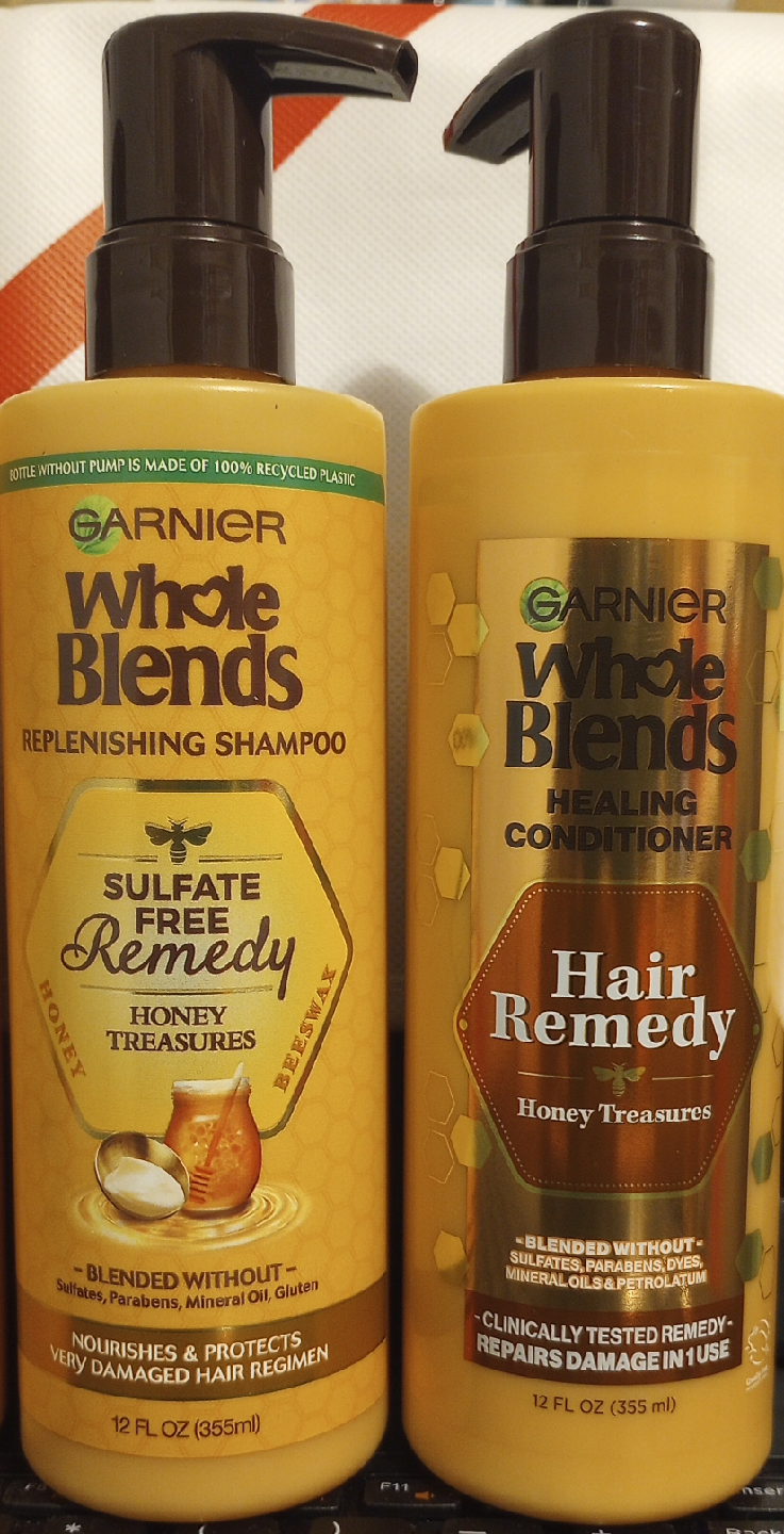 Garnier Whole Blends Remedy Honey Treasures Sh/Cond. - 4 for $12 - photo 2