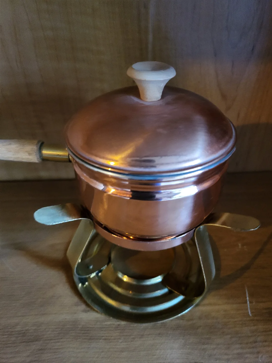 Copper Fondue Pot Set image indicator(2)