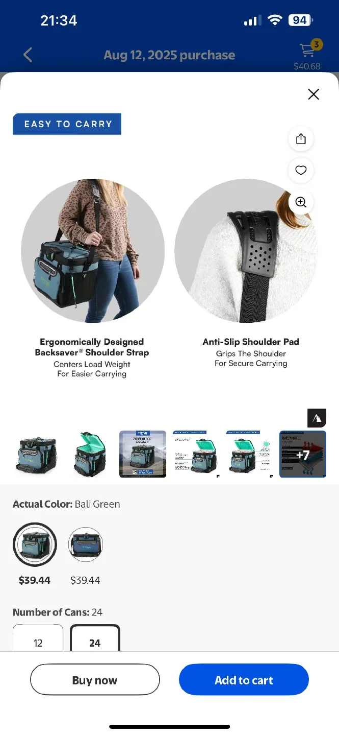 Titan 24 Can Cooler - Bali Green image indicator(3)