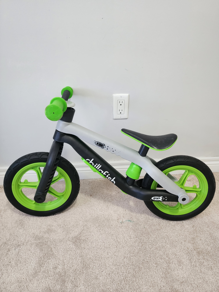 Chillafish BMXie Balance Bike - Green & Black