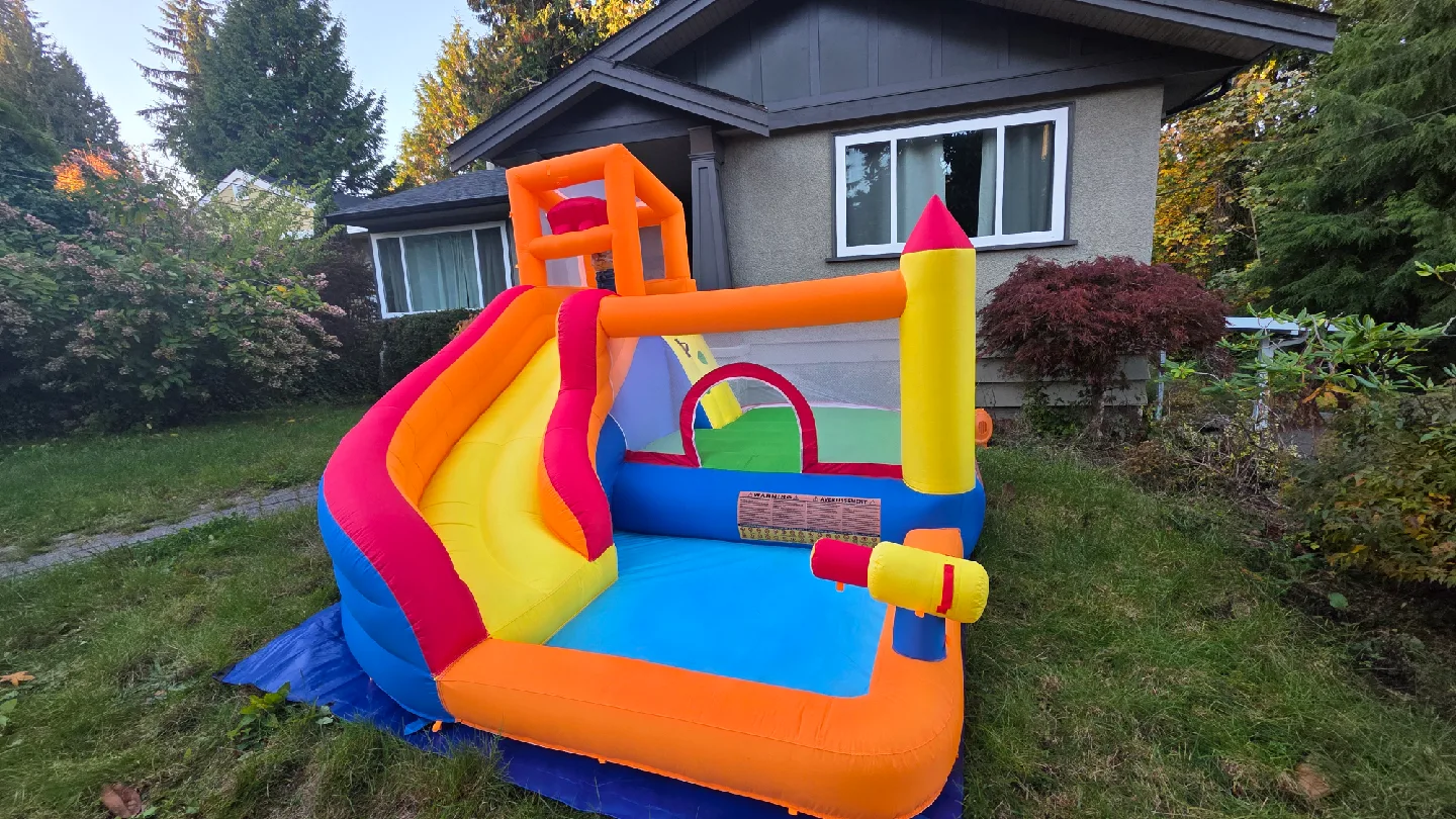 Inflatable Bounce House with Slide image indicator(2)