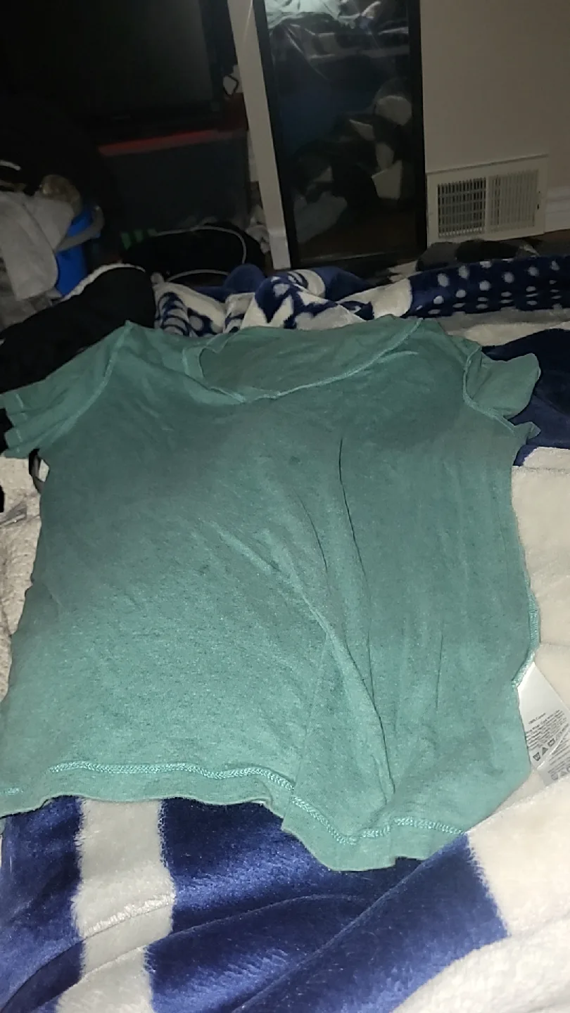 womens green tshirt thumbnail