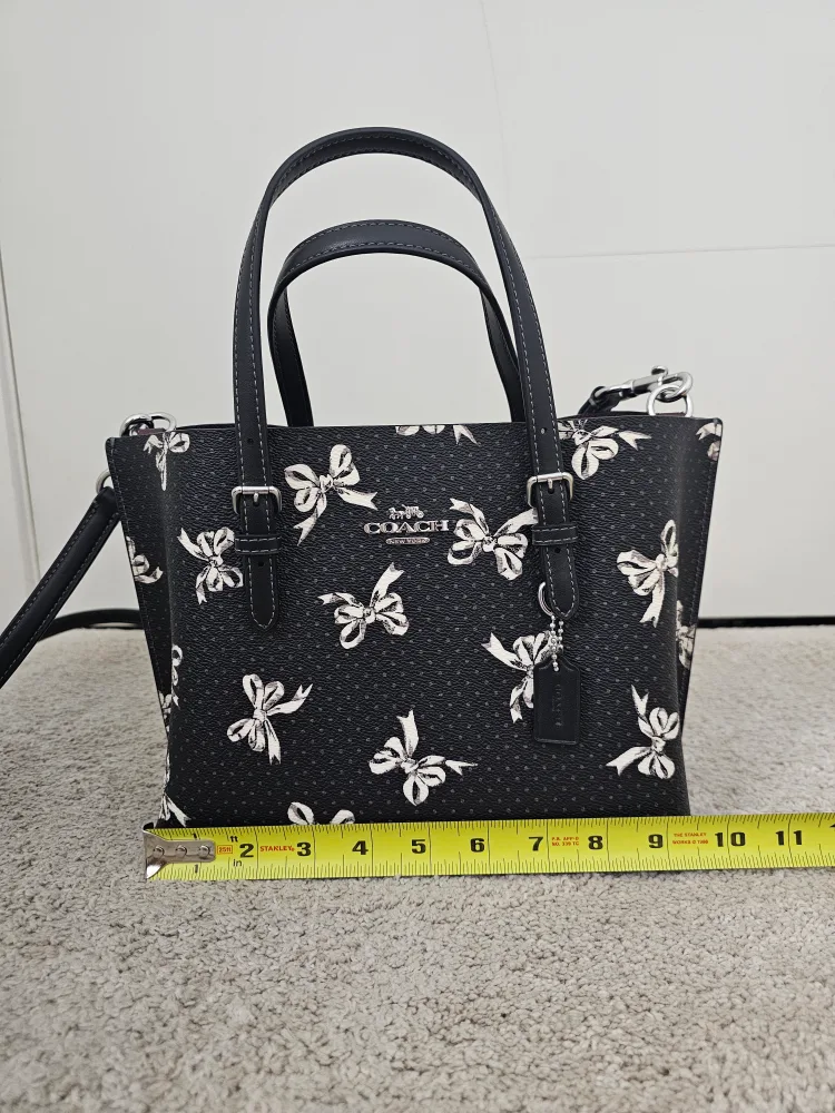 Authentic Coach Mollie Bag with Bow Print image indicator(7)