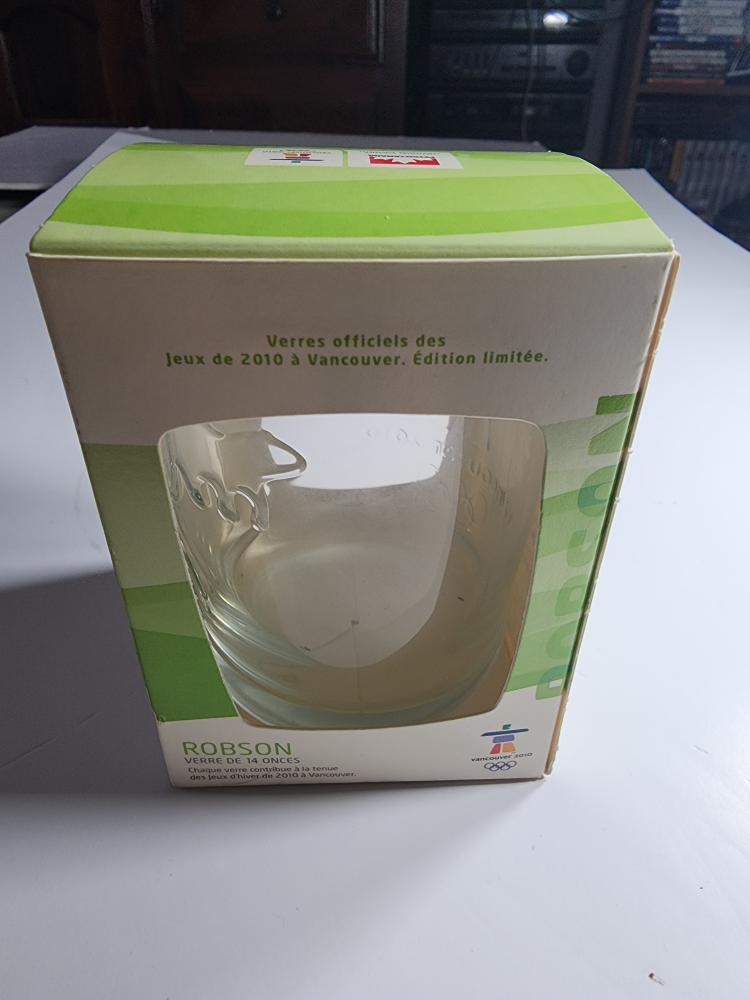 Robson Vancouver 2010 Olympic Glass - 14 oz
