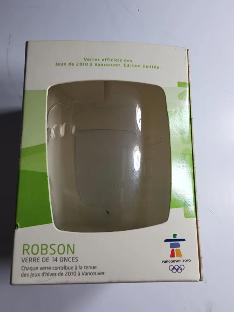 Robson Vancouver 2010 Olympic Glass - 14 oz image indicator(2)