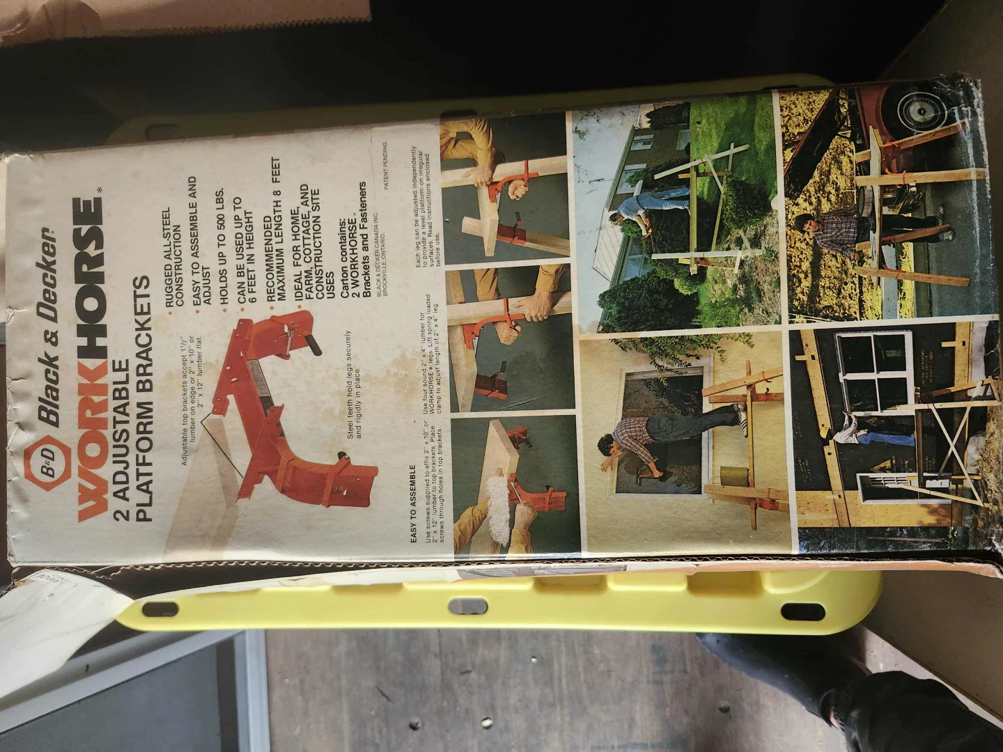 Black & Decker Workhorse Platform Brackets image indicator(2)