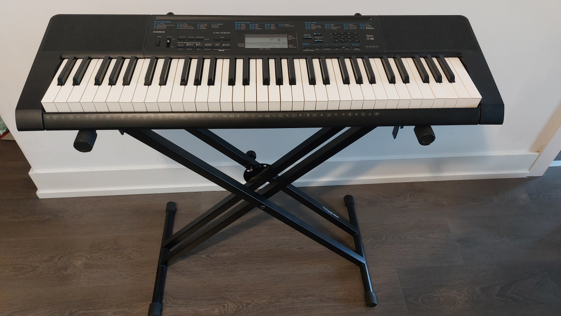 Casio CTK-2300 Keyboard with Stand