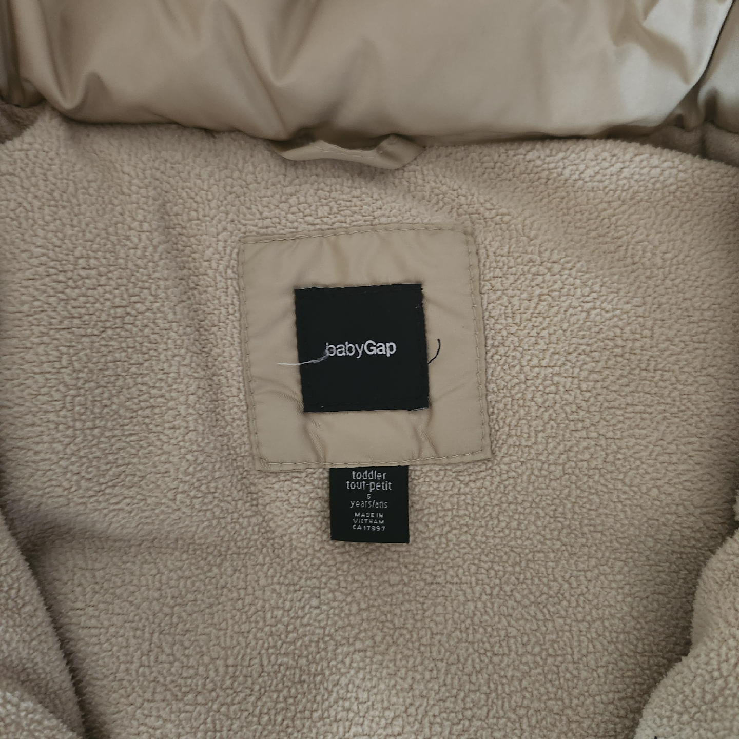 Baby Gap Toddler Puffer Jacket - Size 2 Years - photo 3