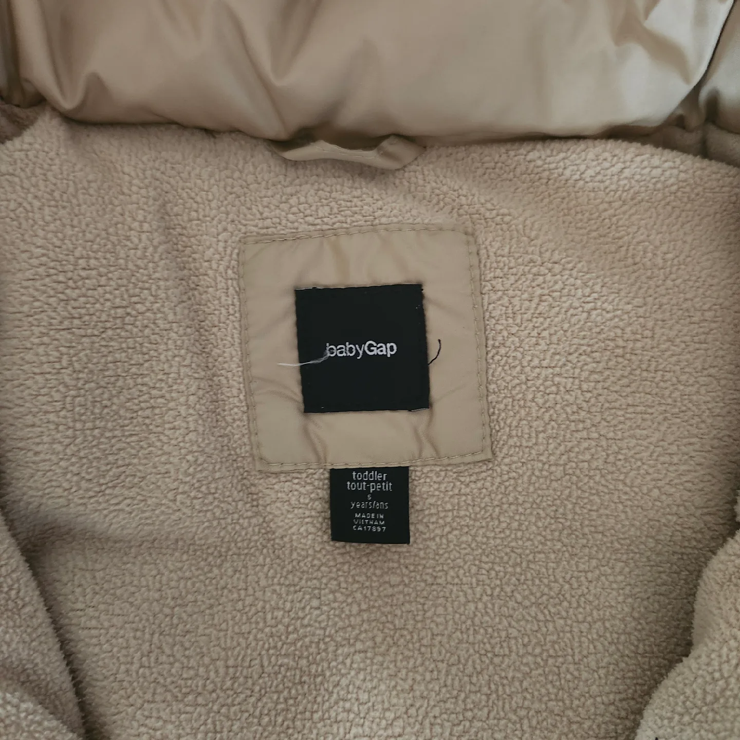 Baby Gap Toddler Puffer Jacket - Size 2 Years image indicator(3)