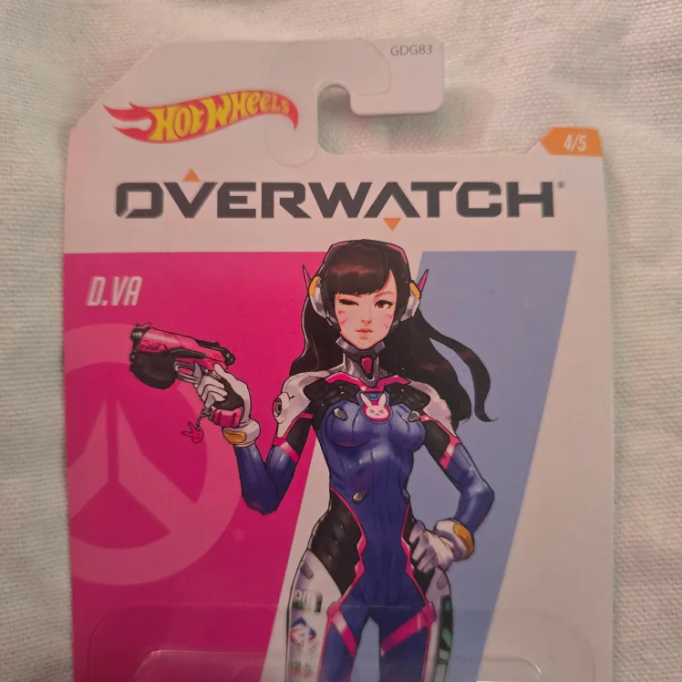 Hot Wheels Overwatch D.VA Car 4/5 image indicator(3)