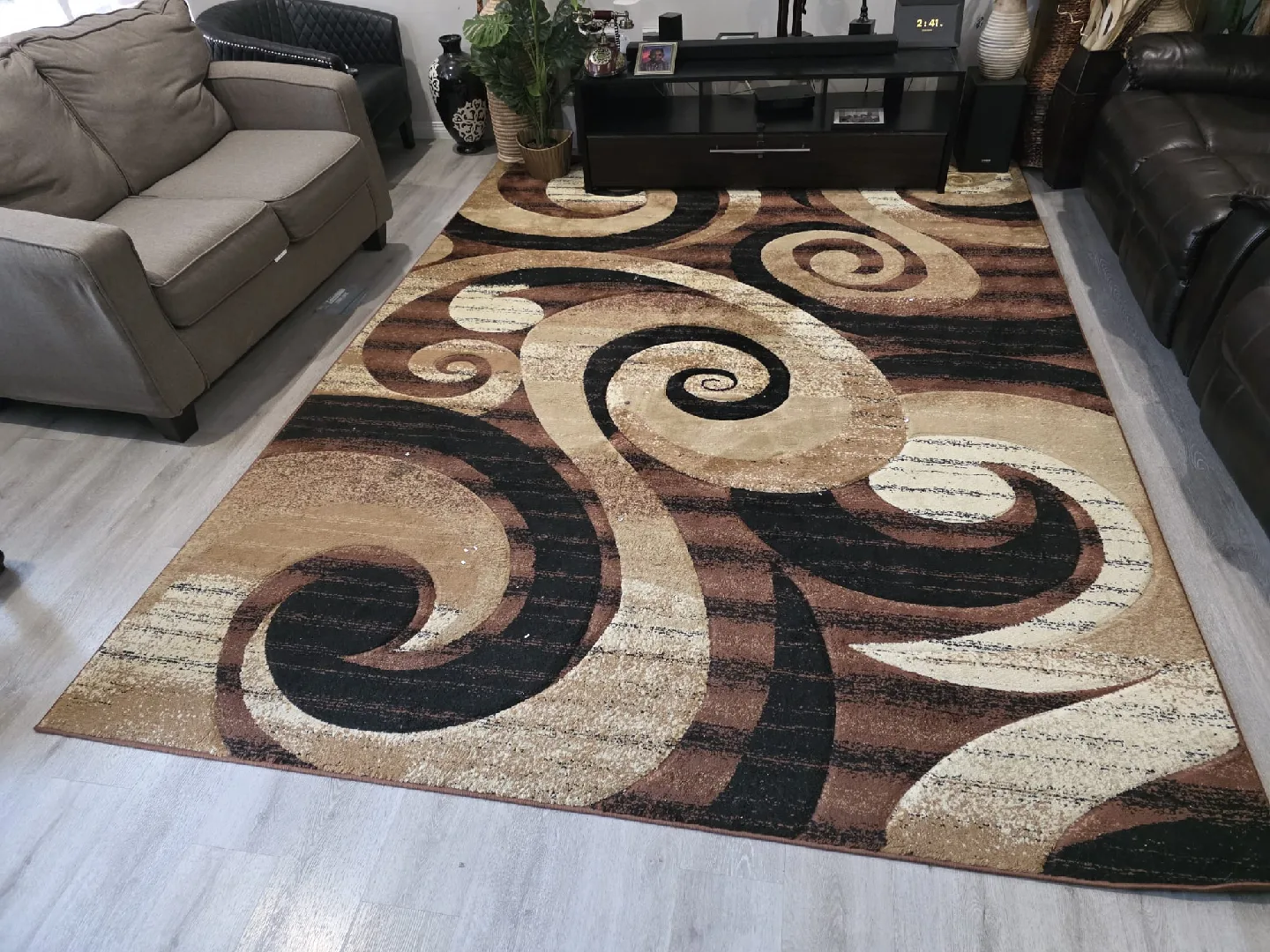 Swirl Pattern Area Rug image indicator(3)