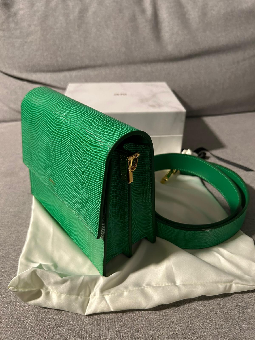 JW PEI Crossbody Bag - Green Lizard - photo 2