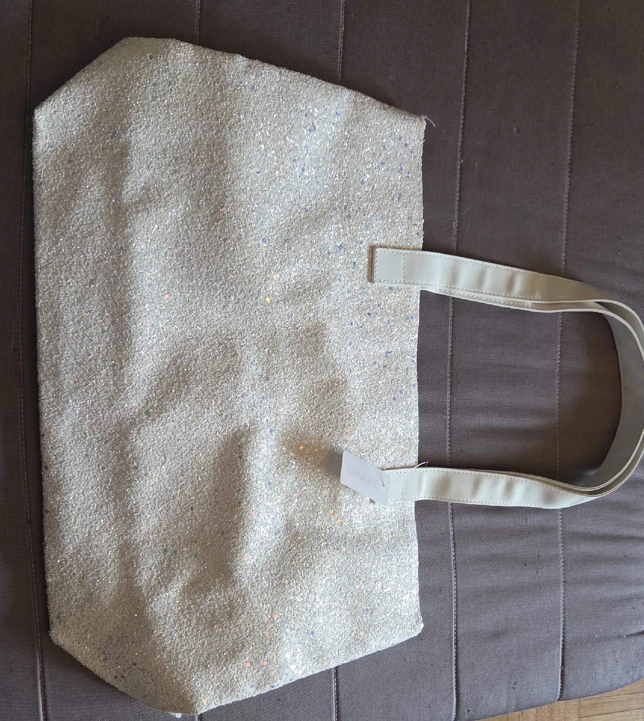 Clinique Sequin Tote Bag - New with Tags!