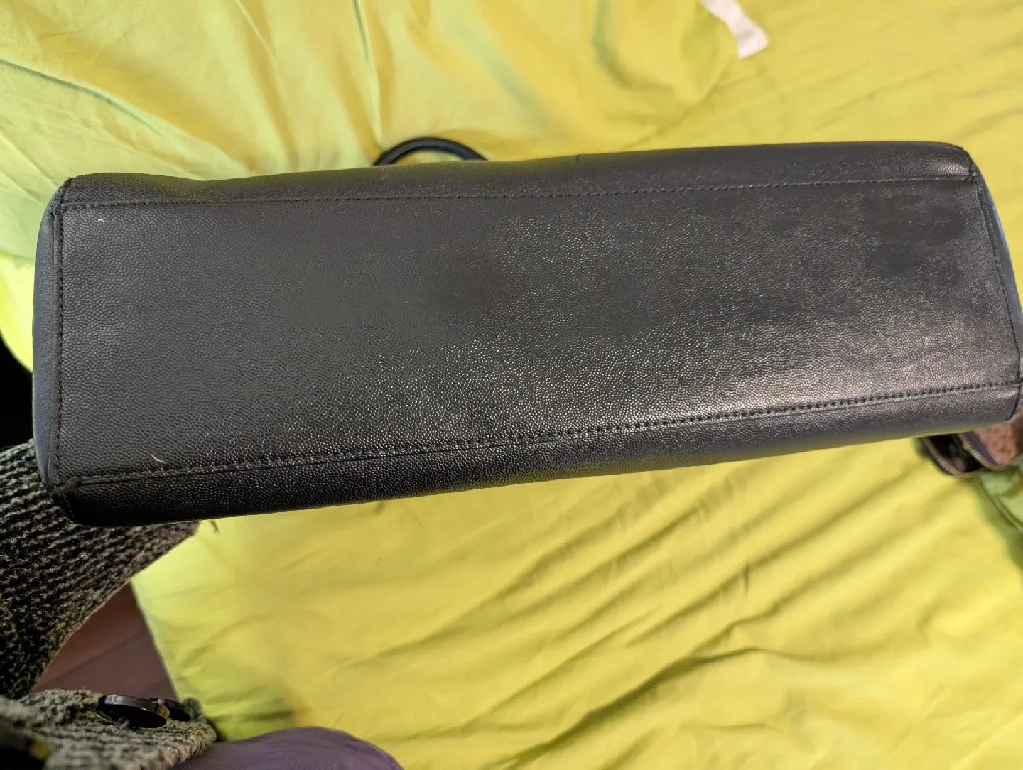 Aldo Black Satchel Handbag image indicator(8)