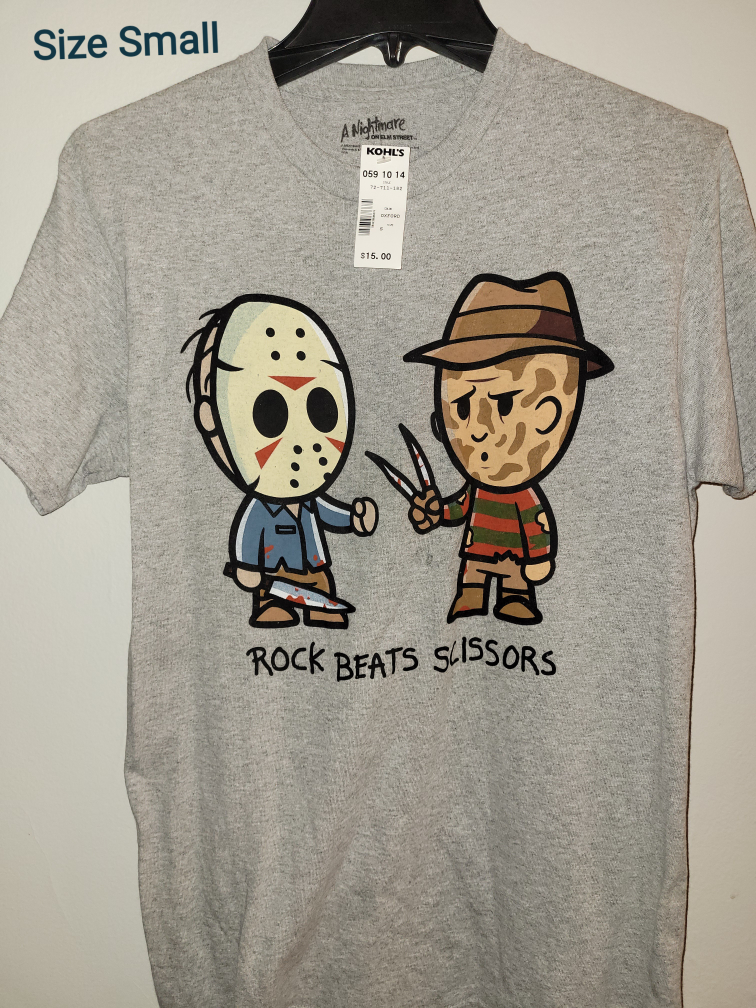 Freddy Krueger/Jason TShirt NEW