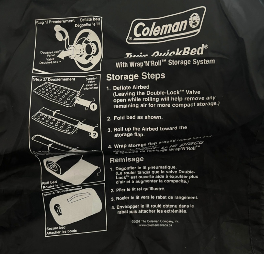 Coleman Twin QuickBed Air Mattress with QuickPump - photo 5