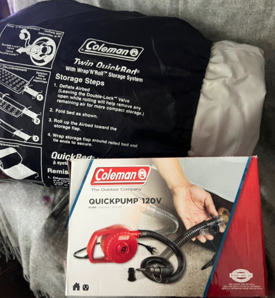 Coleman Twin QuickBed Air Mattress with QuickPump