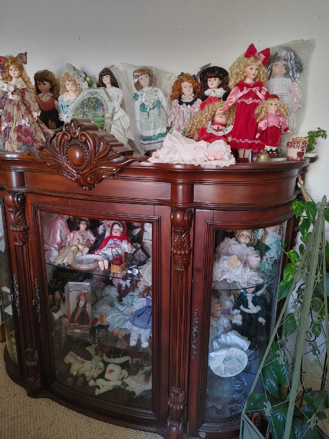 Vintage Display Cabinet