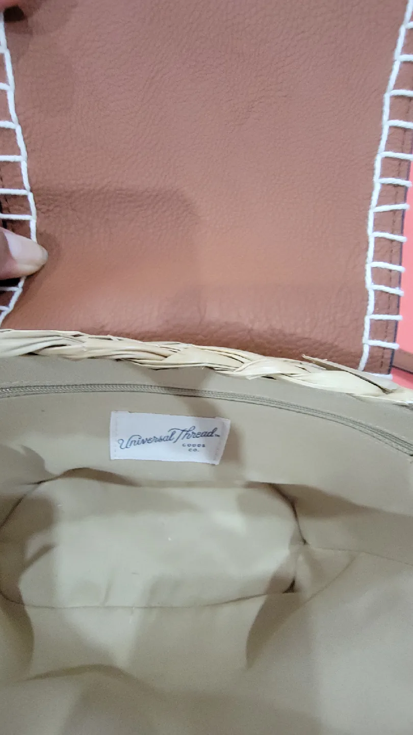 Universal Thread Straw Crossbody Bag image indicator(3)