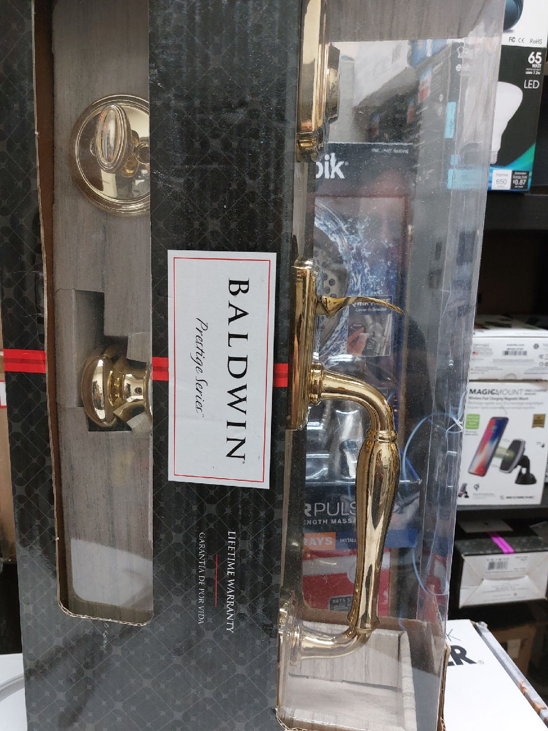 Baldwin Prestige Series Polished Brass Door Hardware - photo 2
