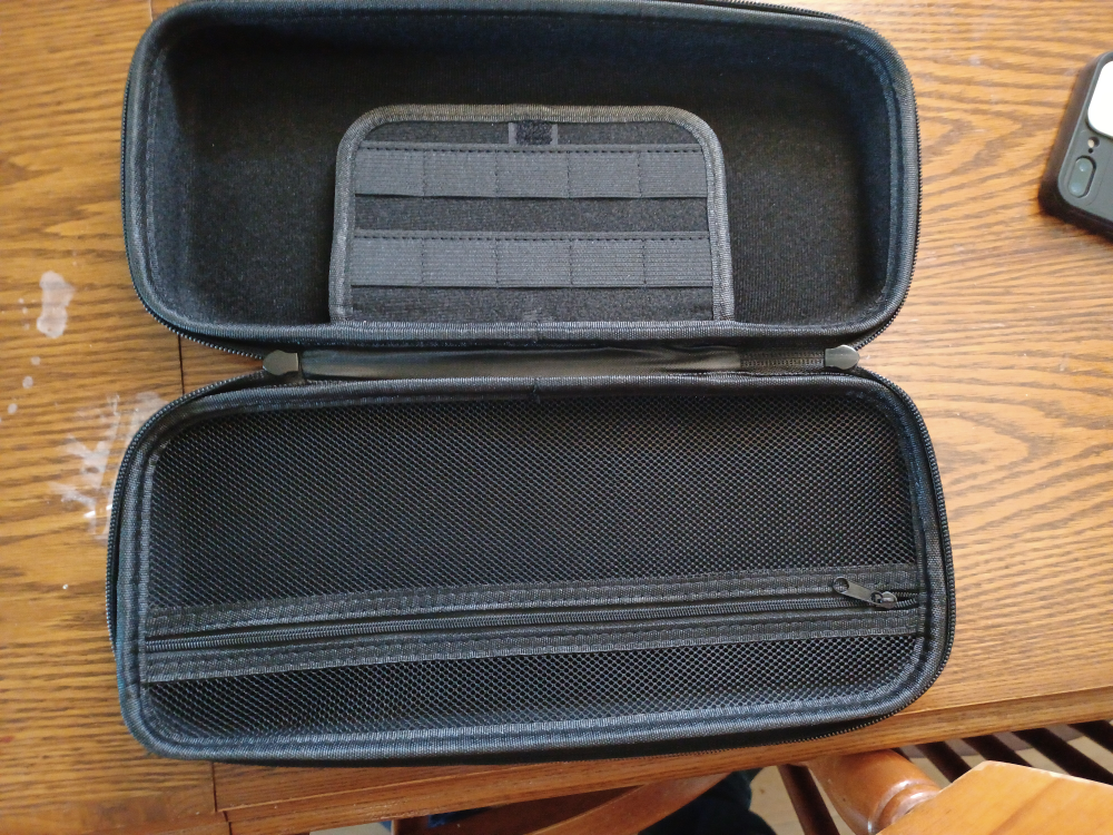 Black Carrying Case " Nintendo switch not included" - photo 2