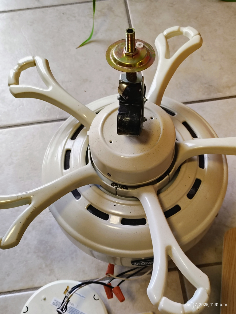 Hunter Ceiling Fan with Remote and light - photo 4