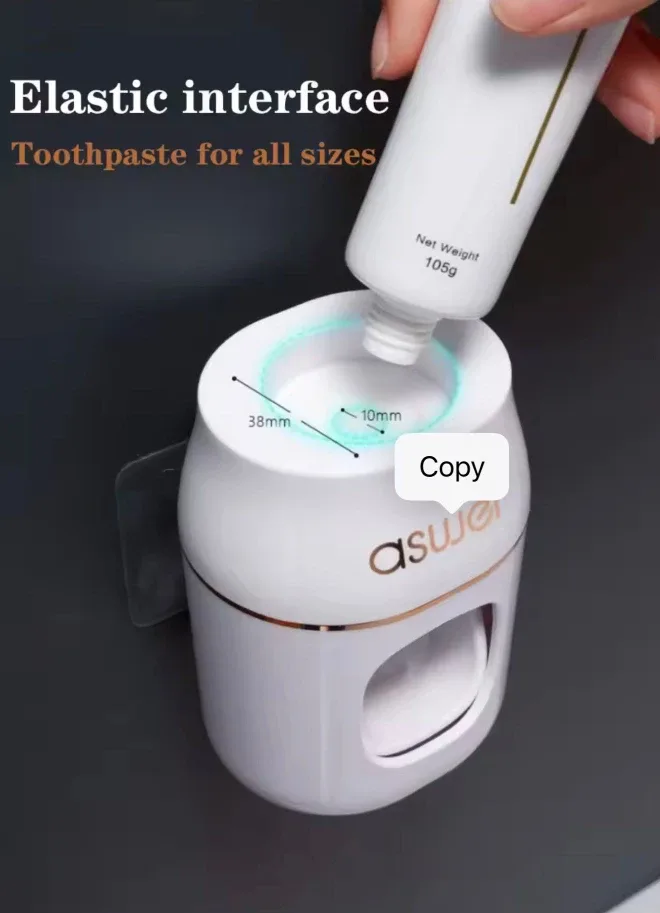 Toothpaste squeezer and storage image indicator(4)