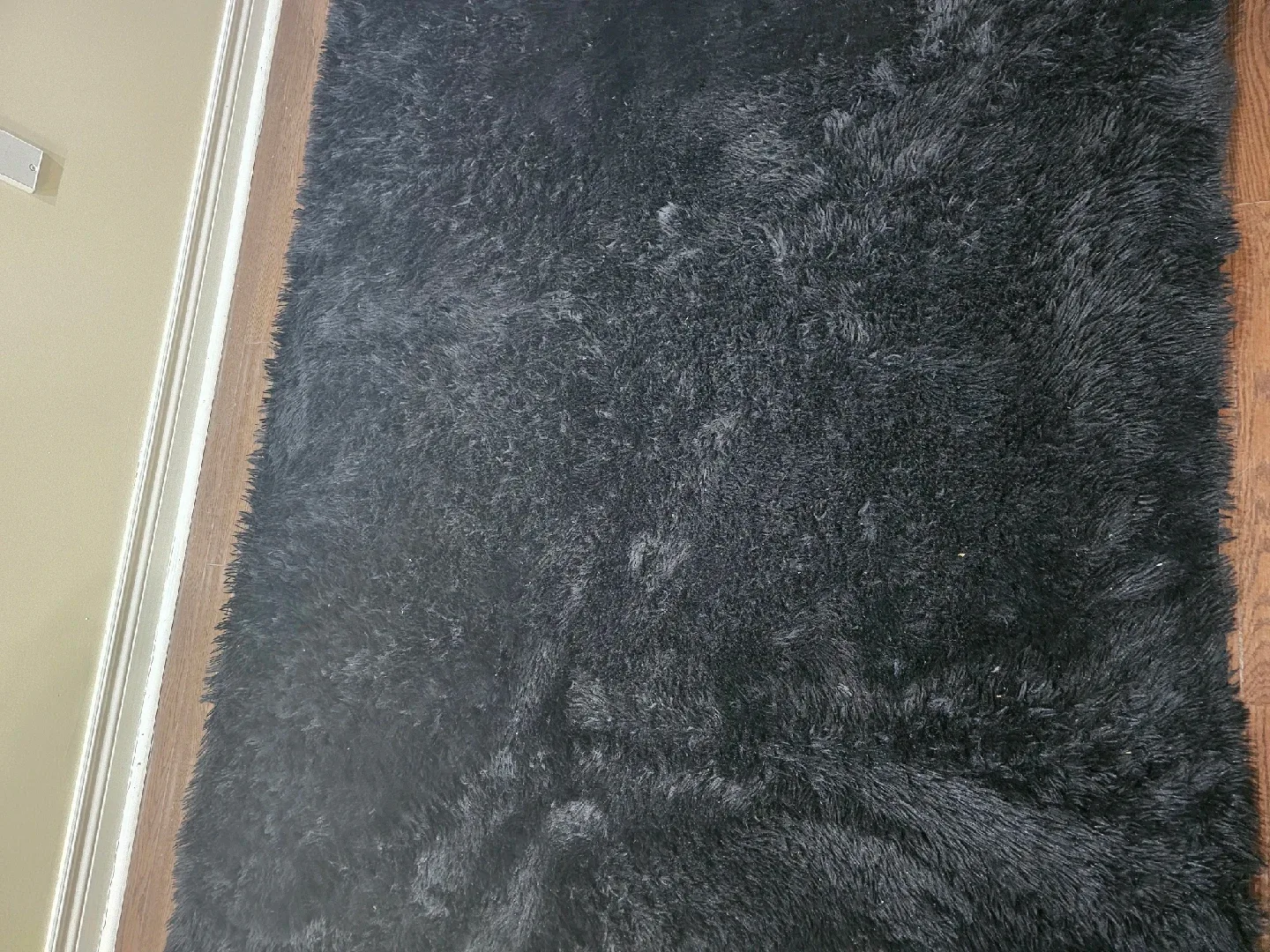 Black Shag Rug image indicator(2)