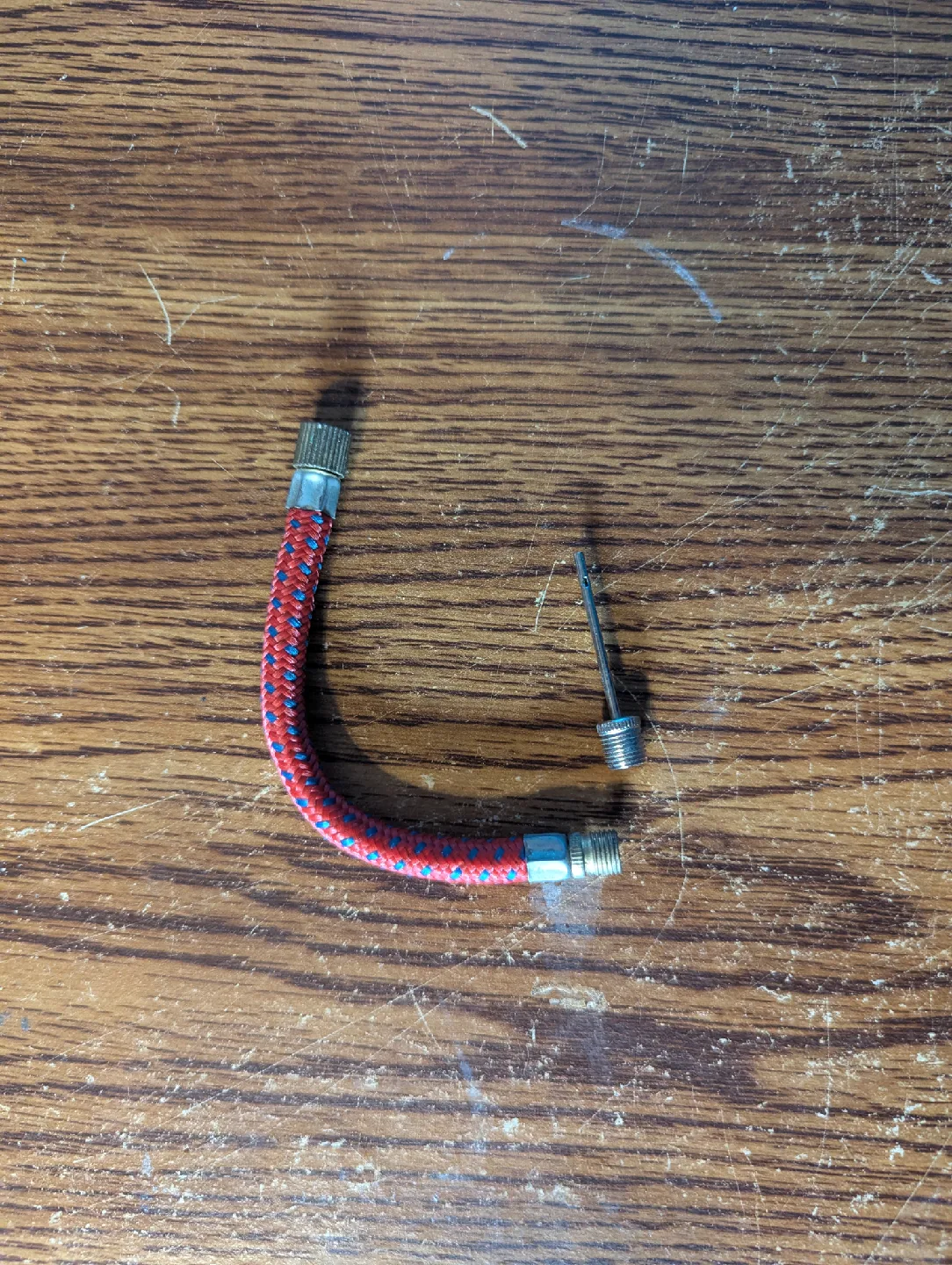 Bike Pump Hose Extendor with Needle