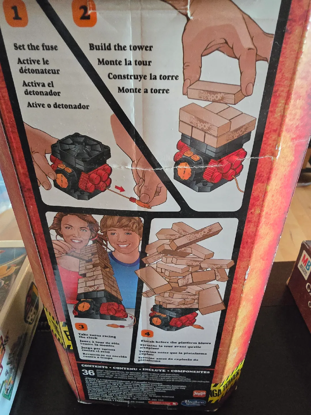 Board games Jenga Boom image indicator(4)