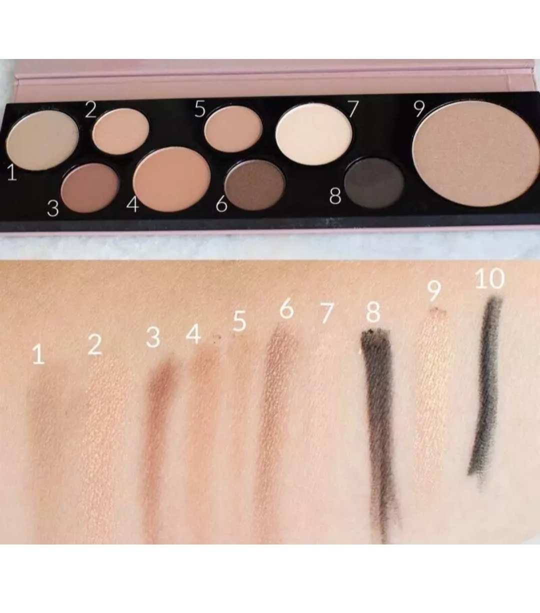 🥕MAC🥕 Nordy Girl Matte Eyeshadow & Highlighting Powder Palette - photo 2