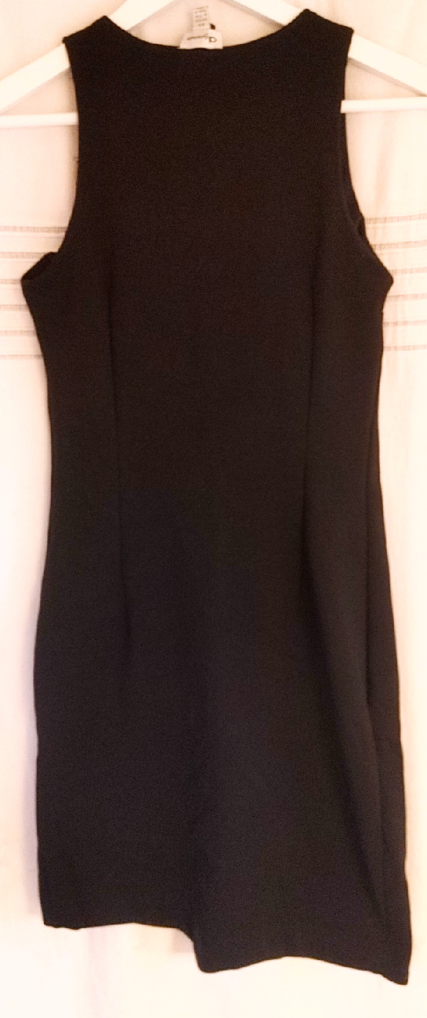 Little Black Dress with Zipper Detail - photo 2