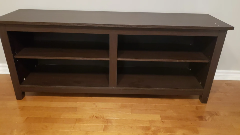 Sunbury Open Storage TV Stand for TVs upto 70" (Expresso) - photo 2