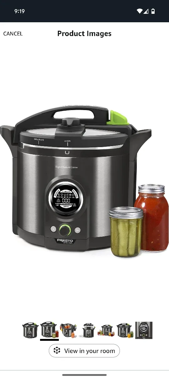 Presto Precise Digital Pressure Canner thumbnail