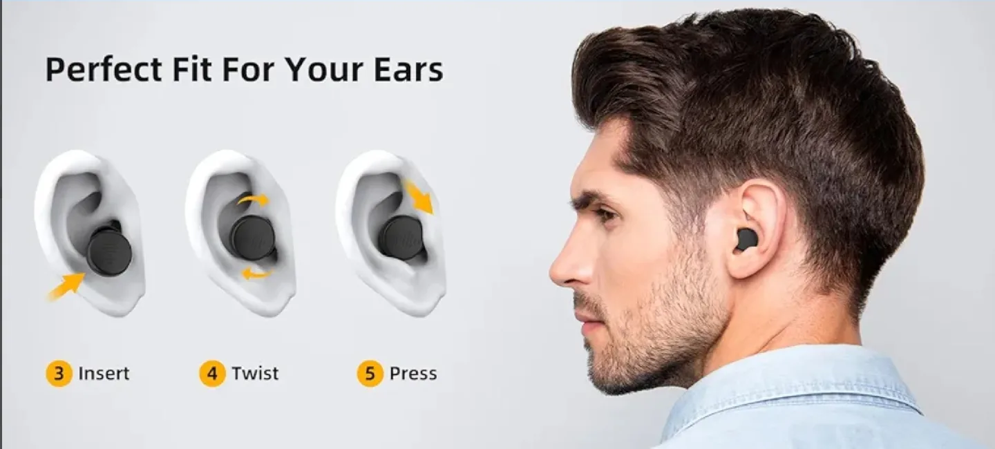 Noise Redunction Sleep Earplugs image indicator(10)