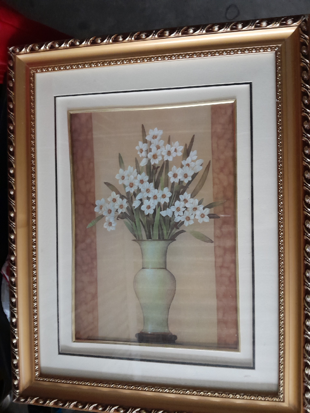 Framed Floral Print