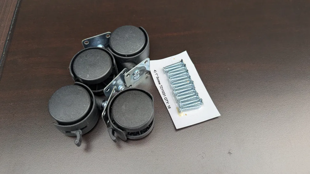 Brown 4-Cube Storage Shelf / Bookcase / Entertainment Stand image indicator(7)