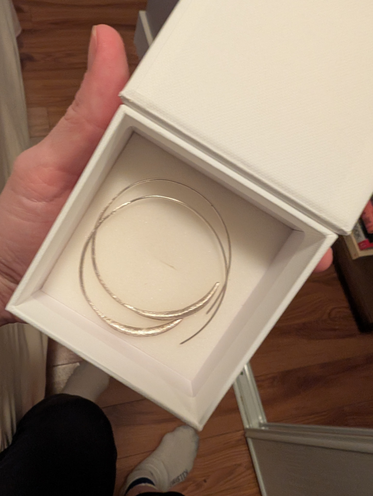 Sterling Silver Hoop Earrings
