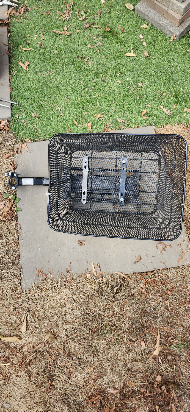 Raleigh Bike Basket with Rack - Black. price firm - photo 3