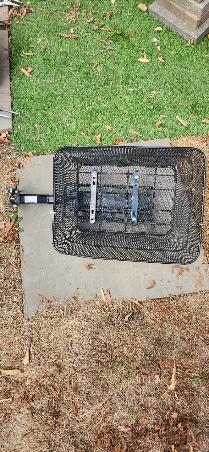 Raleigh Bike Basket with Rack - Black. price firm image indicator(3)