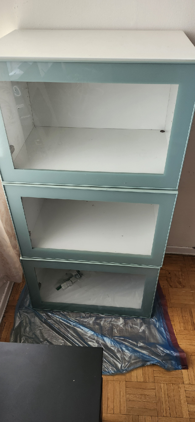 IKEA Detolf Glass Cabinet