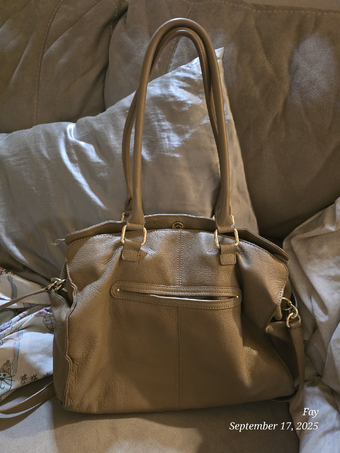 Calvin Klein Leather Tote Bag - photo 4