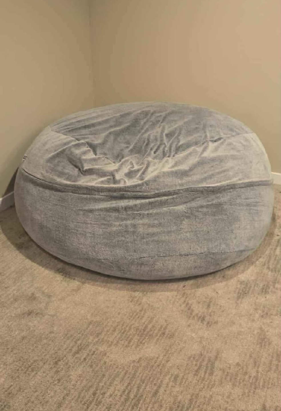 Grey Bean Bag Chair
