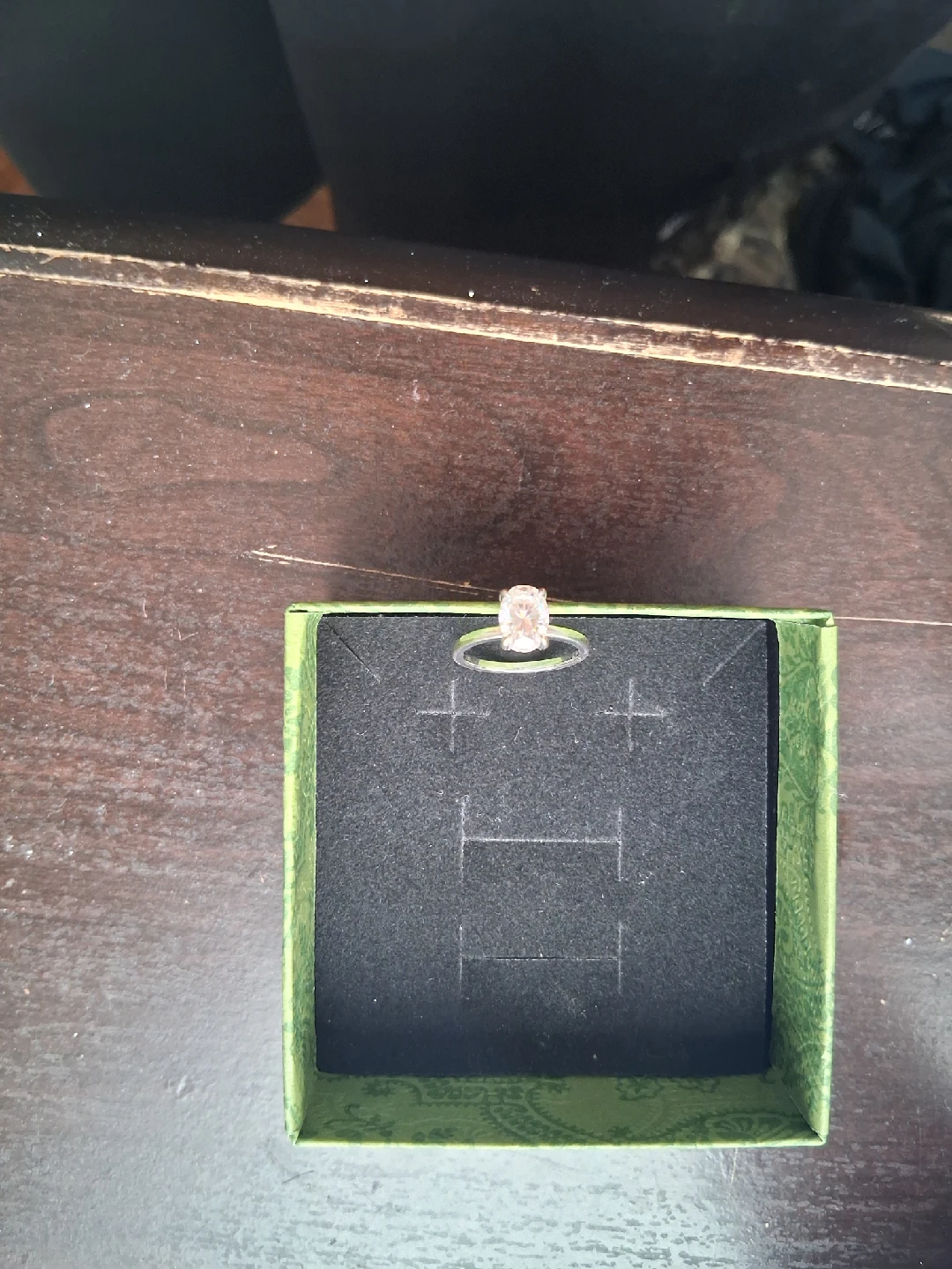 moissanite ring - photo 2