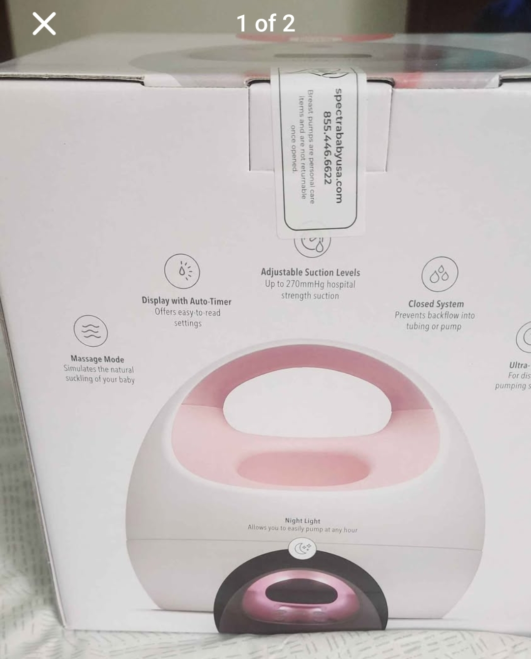 Spectra S2 Plus Electric Breast Pump - photo 3