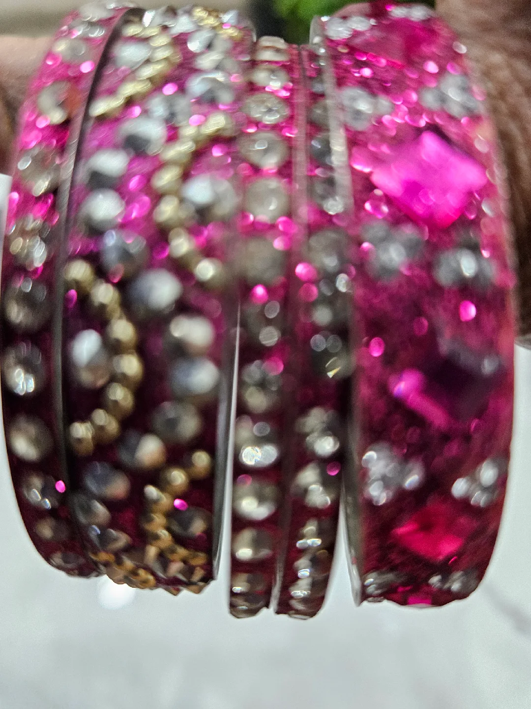 Set of Rhinestone Bangles🥕 image indicator(3)