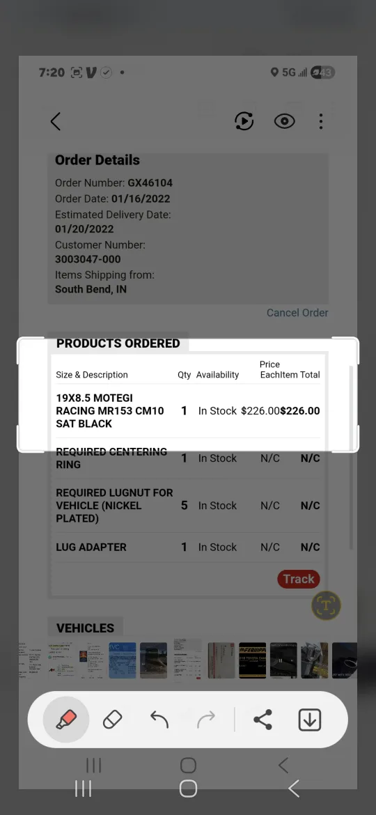 Motegi Racing MR153 CM10 19x8.5 Satin Black Wheel image indicator(4)