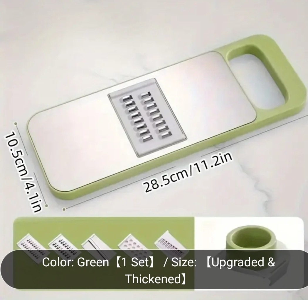 Green Vegetable Slicer - 7 Piece Set - photo 3