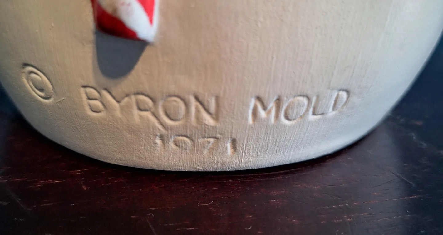 Byron Mold 1971 Snowman Figurine image indicator(5)